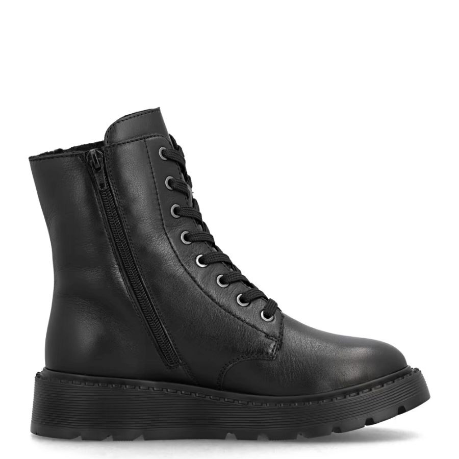 RIEKER Aulinukai moterims, Juoda, Booties 3