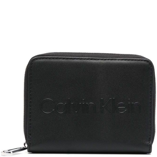 CALVIN KLEIN Piniginė vyrams, Juoda, SET ZA 4CC W/COIN 1