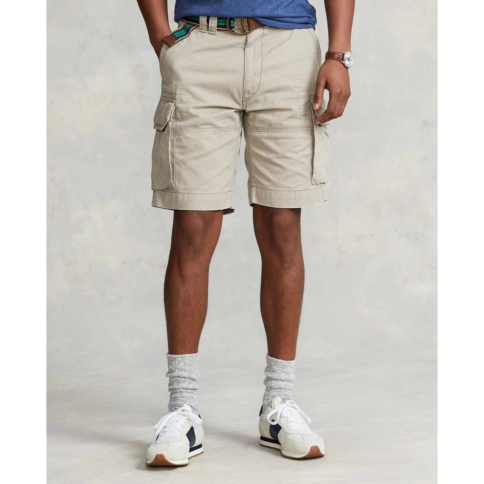 POLO RALPH LAUREN Šortai vyrams, Smėlio, Cargo short 2