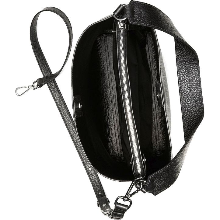 MARC O'POLO Rankinė moterims, Juoda, Brinja Handle bag 4