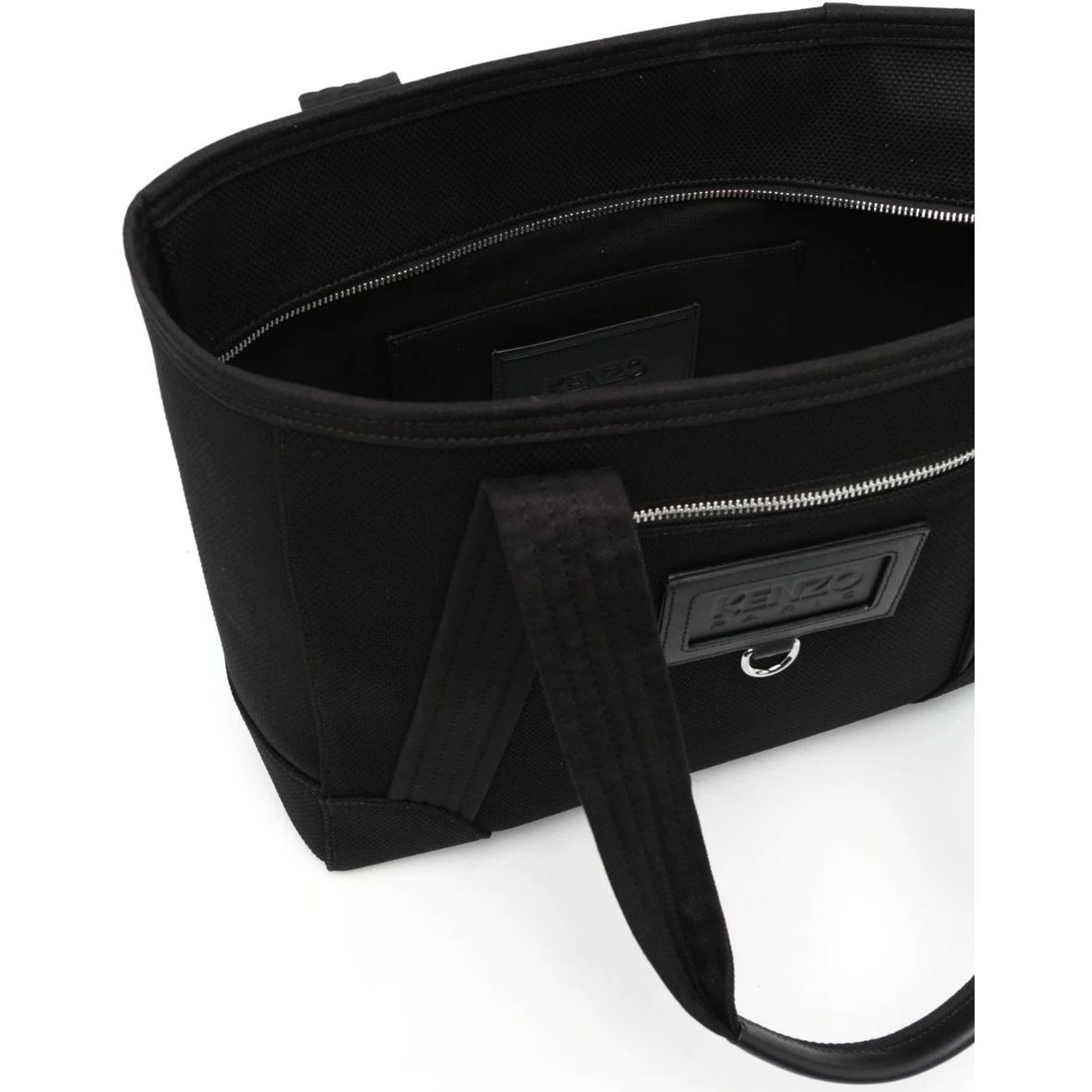 KENZO Pirkinių krepšys moterims, Juoda, Large tote bag 4