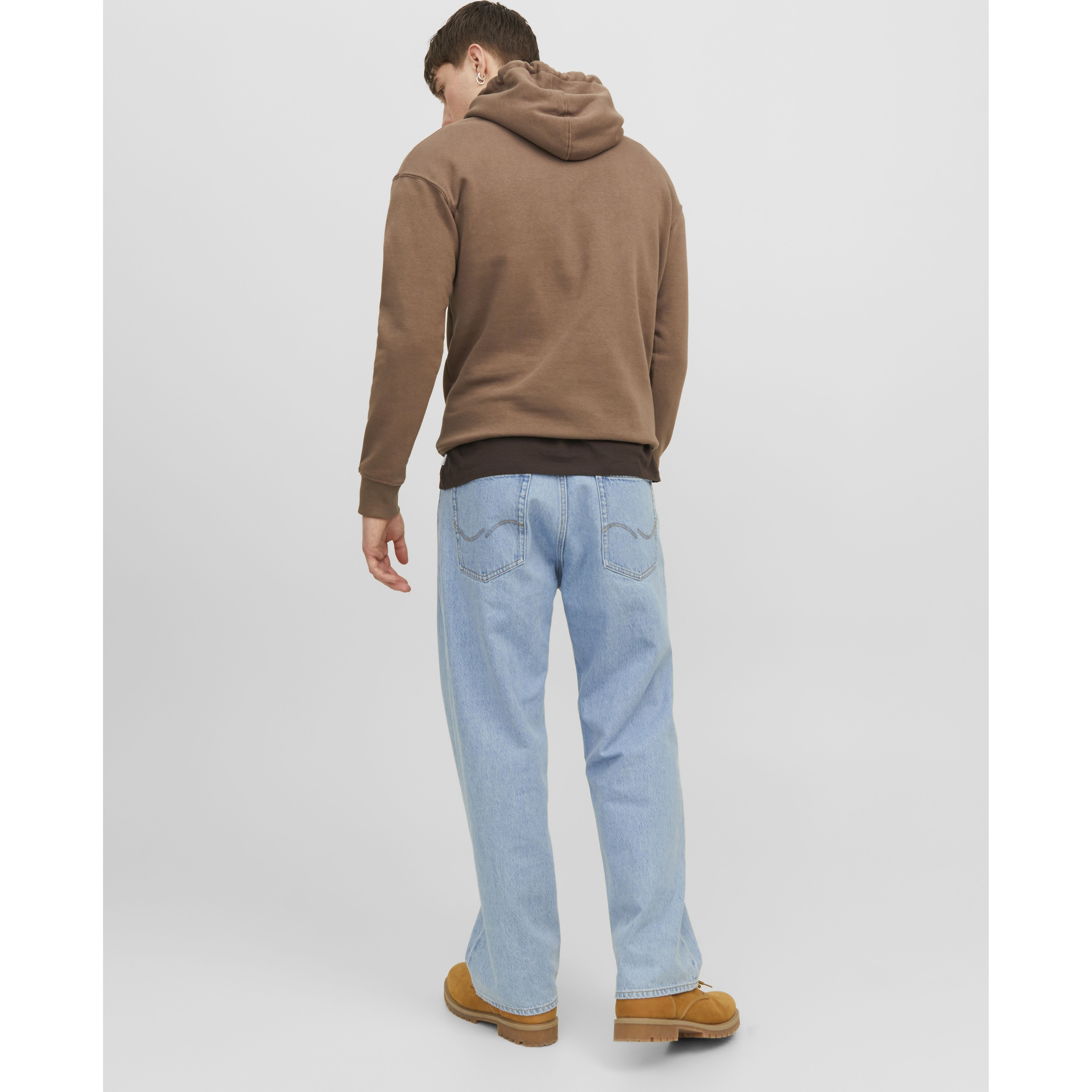 JACK & JONES Platūs džinsai vyrams, Mėlyna, JJIALEX JJORIGINAL SBD 7