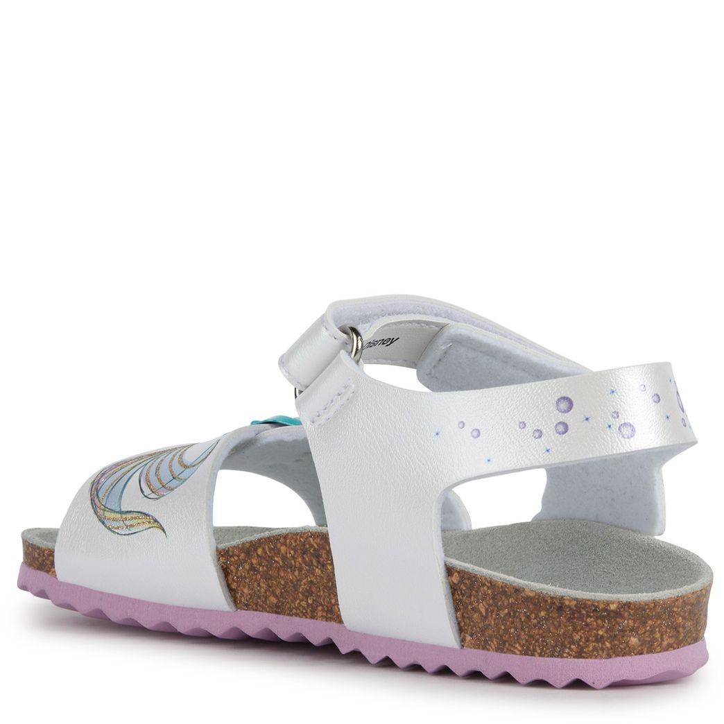 GEOX Basutės mergaitėms, Balta, ADRIEL SANDALS 3