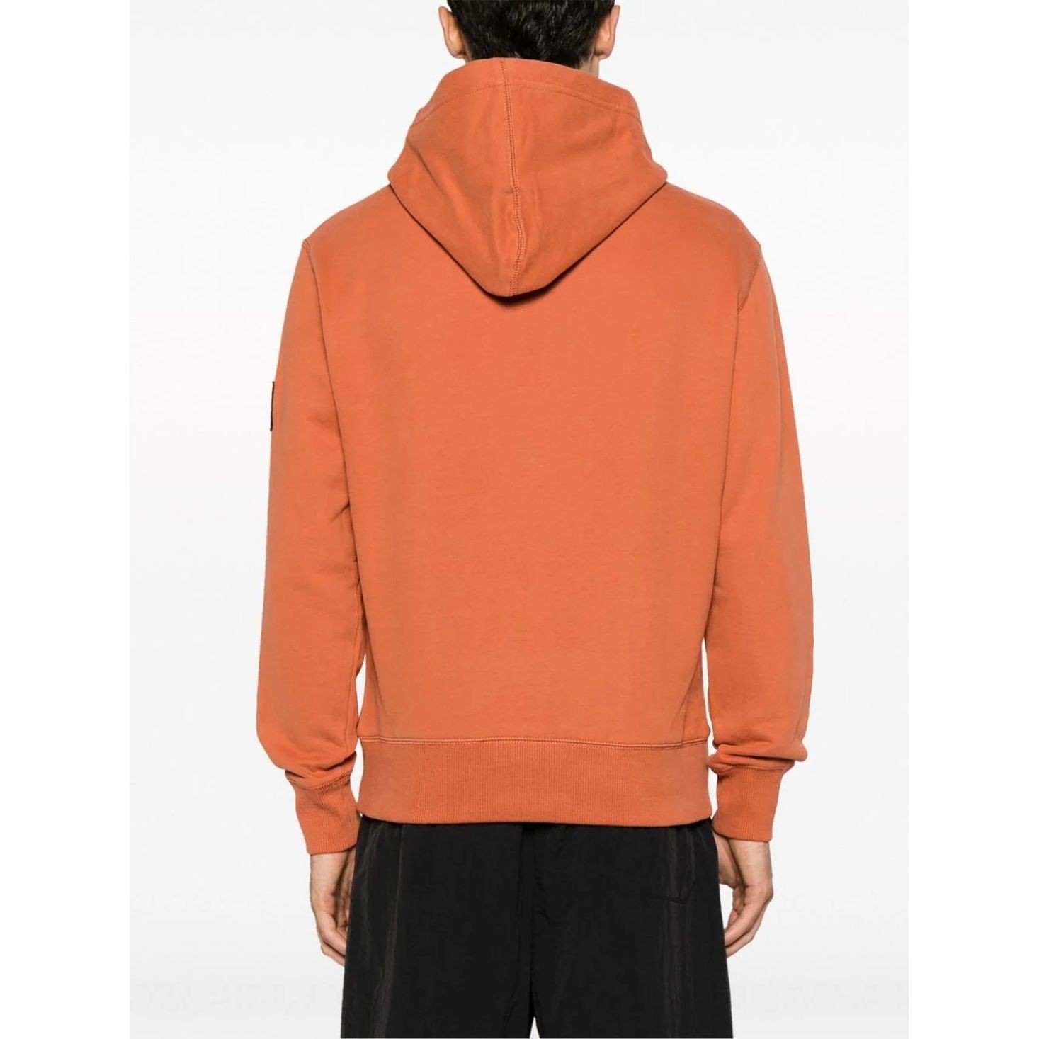 CALVIN KLEIN JEANS Džemperis vyrams, Ruda, Badge hoodie 3