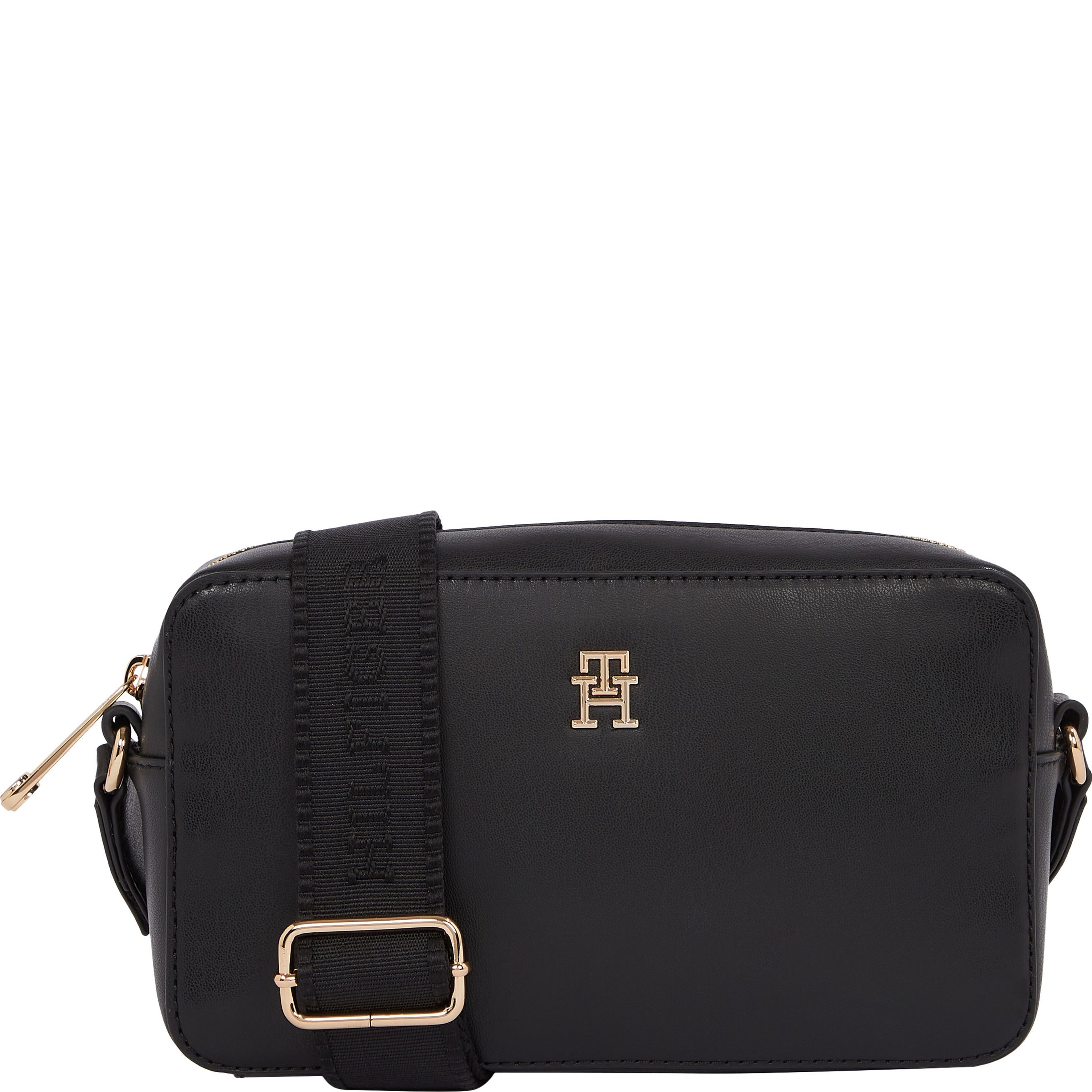 TOMMY HILFIGER Rankinė per petį moterims, Juoda, Monotype camera bag 1
