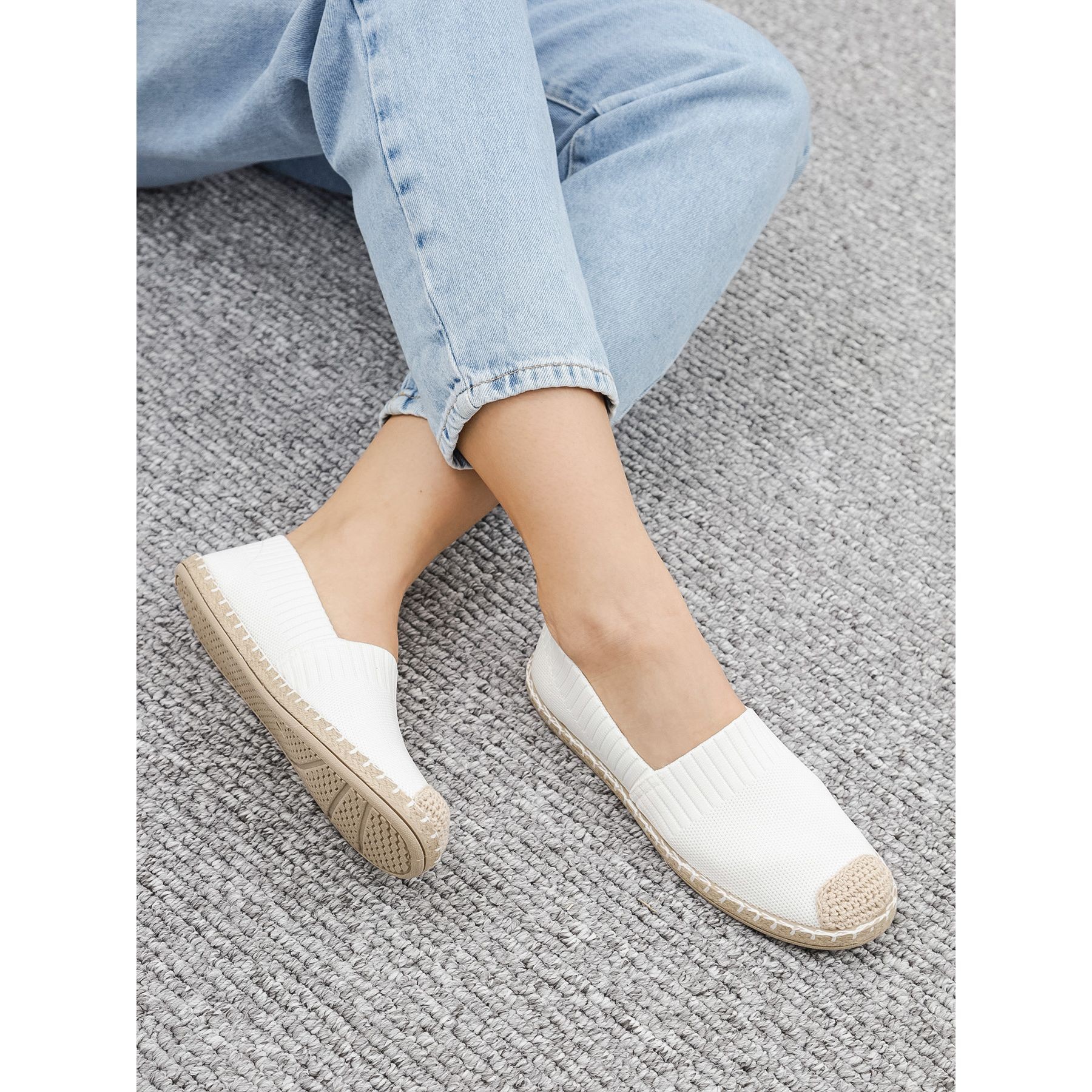 NEOMOOD Espadrilės moterims, Balta, Espadrilles 6