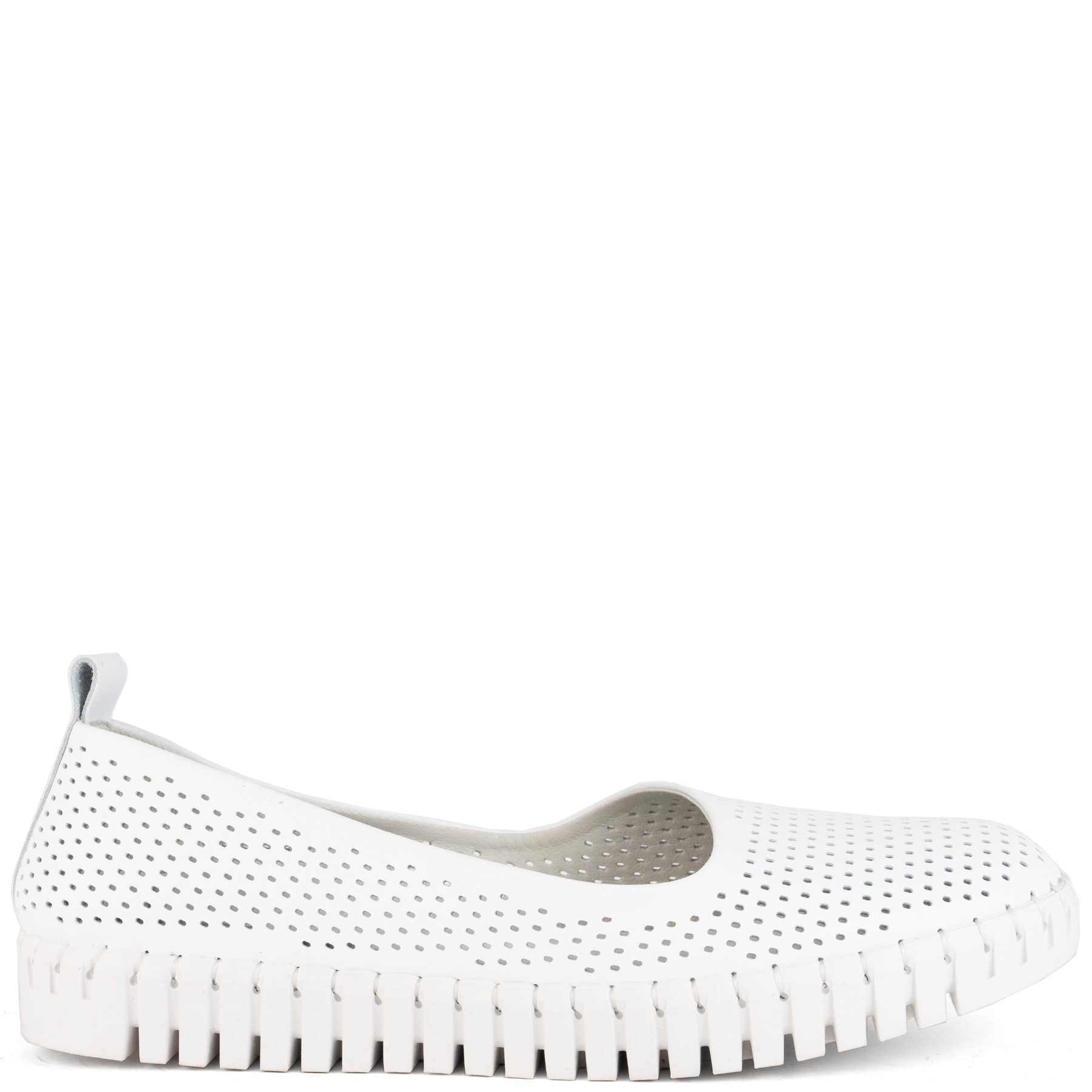 SUPER COMFORT Balerinos moterims, Balta, Ballerinas 2