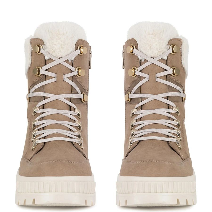 RIEKER Aulinukai moterims, Smėlio, Booties 5