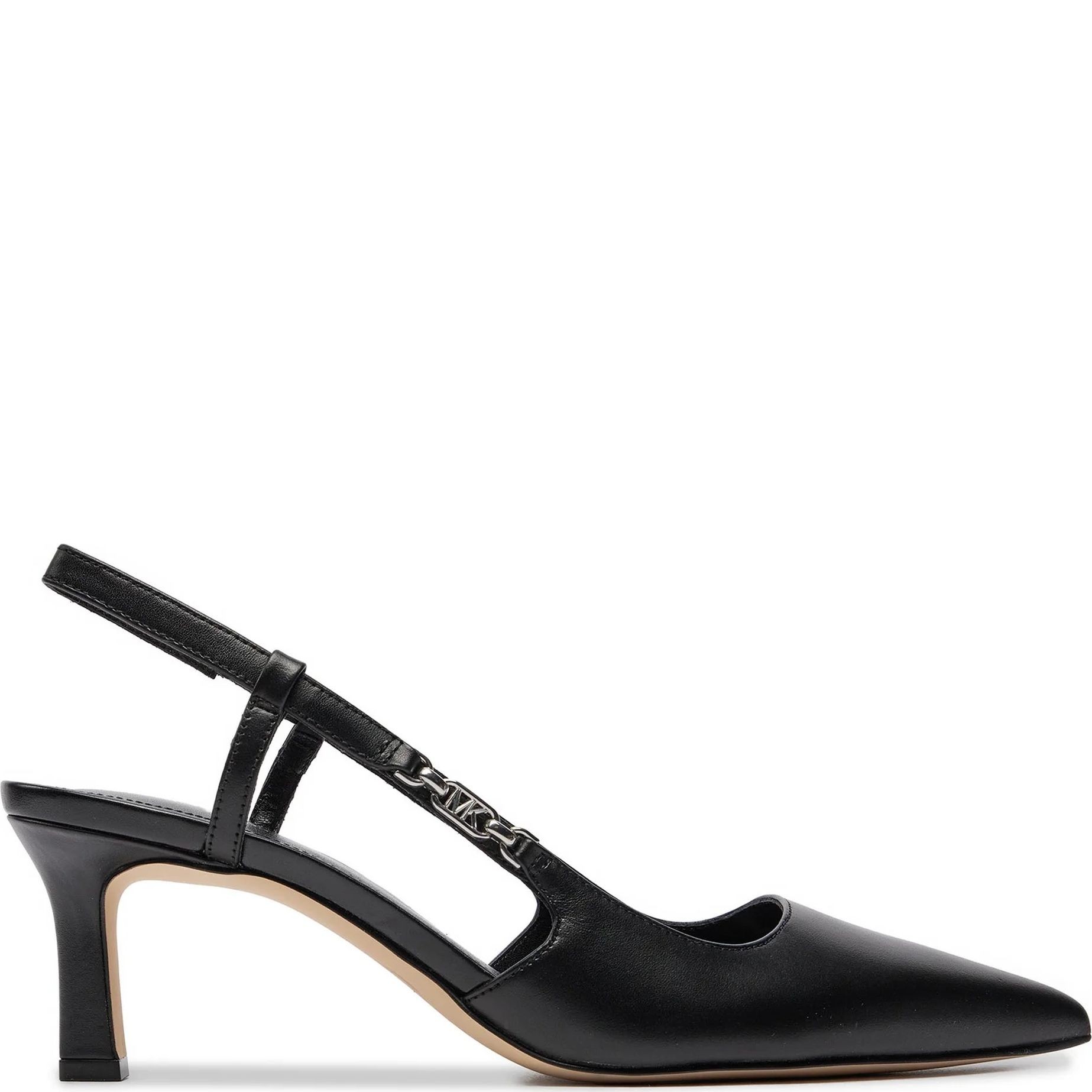 MICHAEL KORS Aukštakulniai moterims, Juoda, Daniella mid sling 2