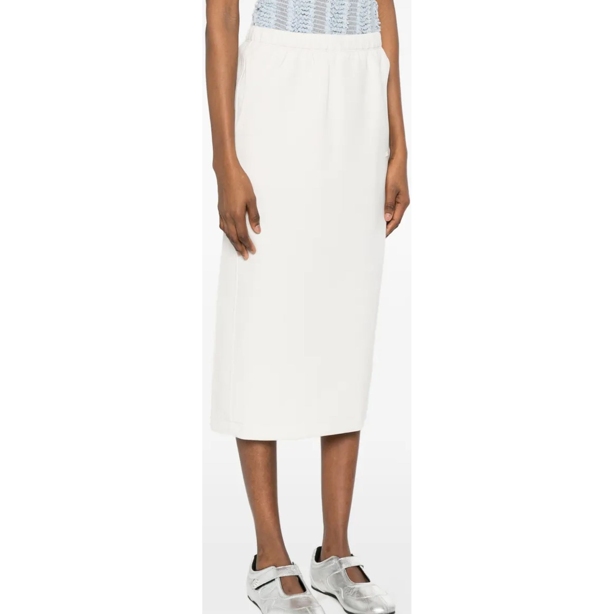 J.LINDEBERG Midi sijonas moterims, Smėlio, Paula jerseysweat skirt 2