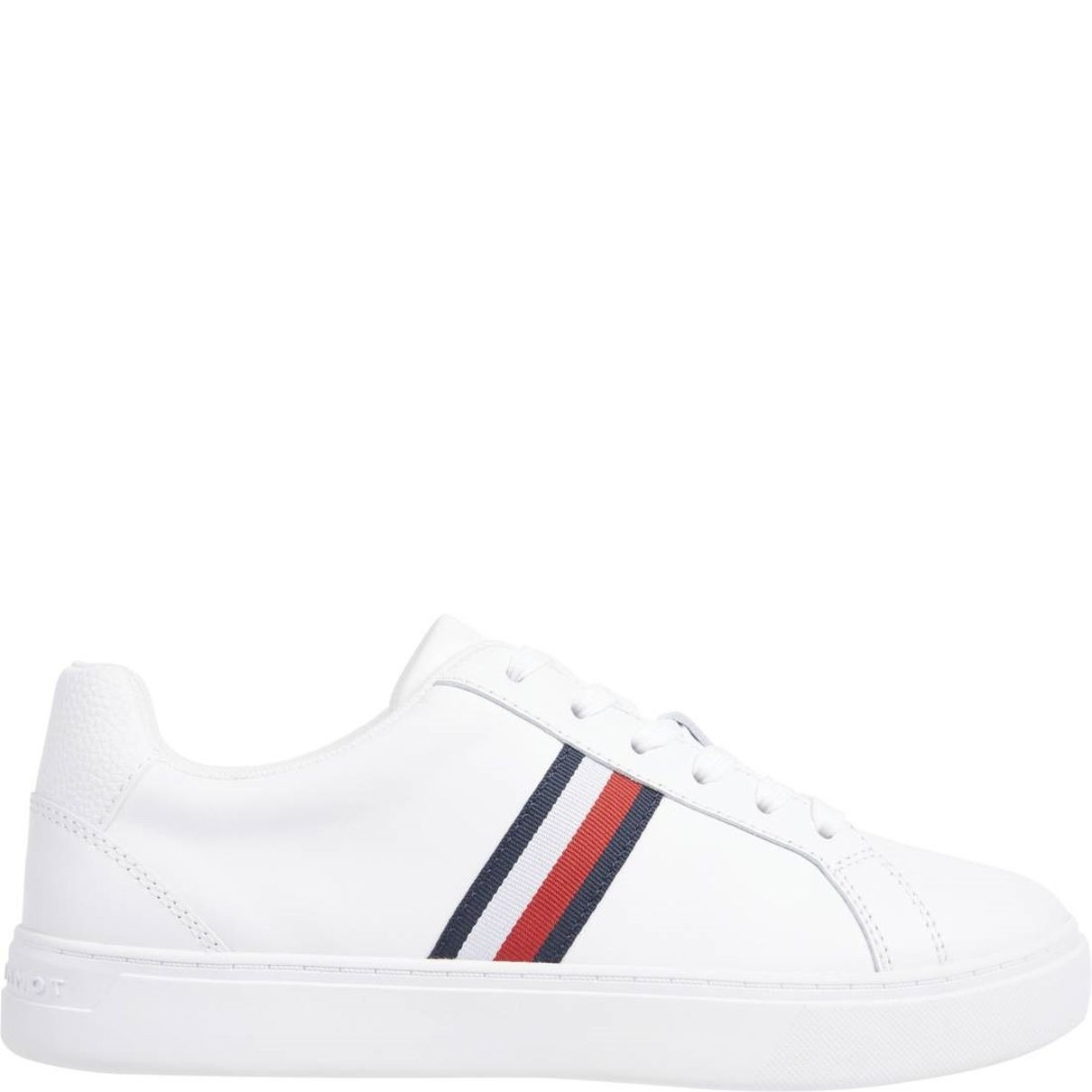 TOMMY HILFIGER Laisvalaikio bateliai moterims, Balta, Essential sneaker stripes 2