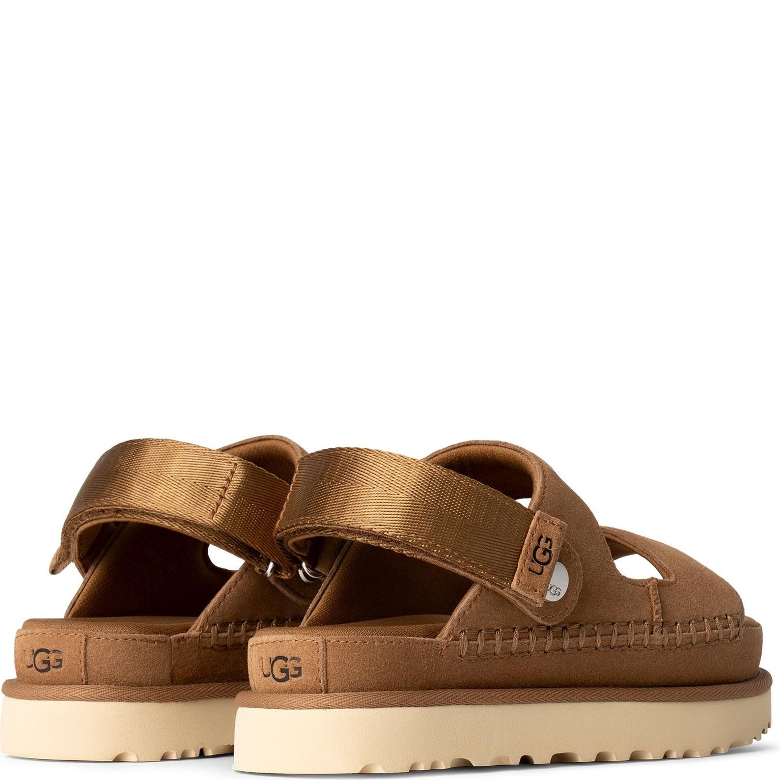 UGG Basutės moterims, Ruda, Goldenstar glide sandals 2