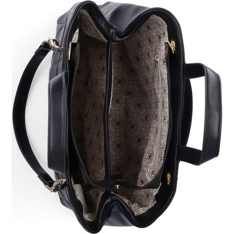 RIEKER Pirkinių krepšys, Juoda, Tote bag 5