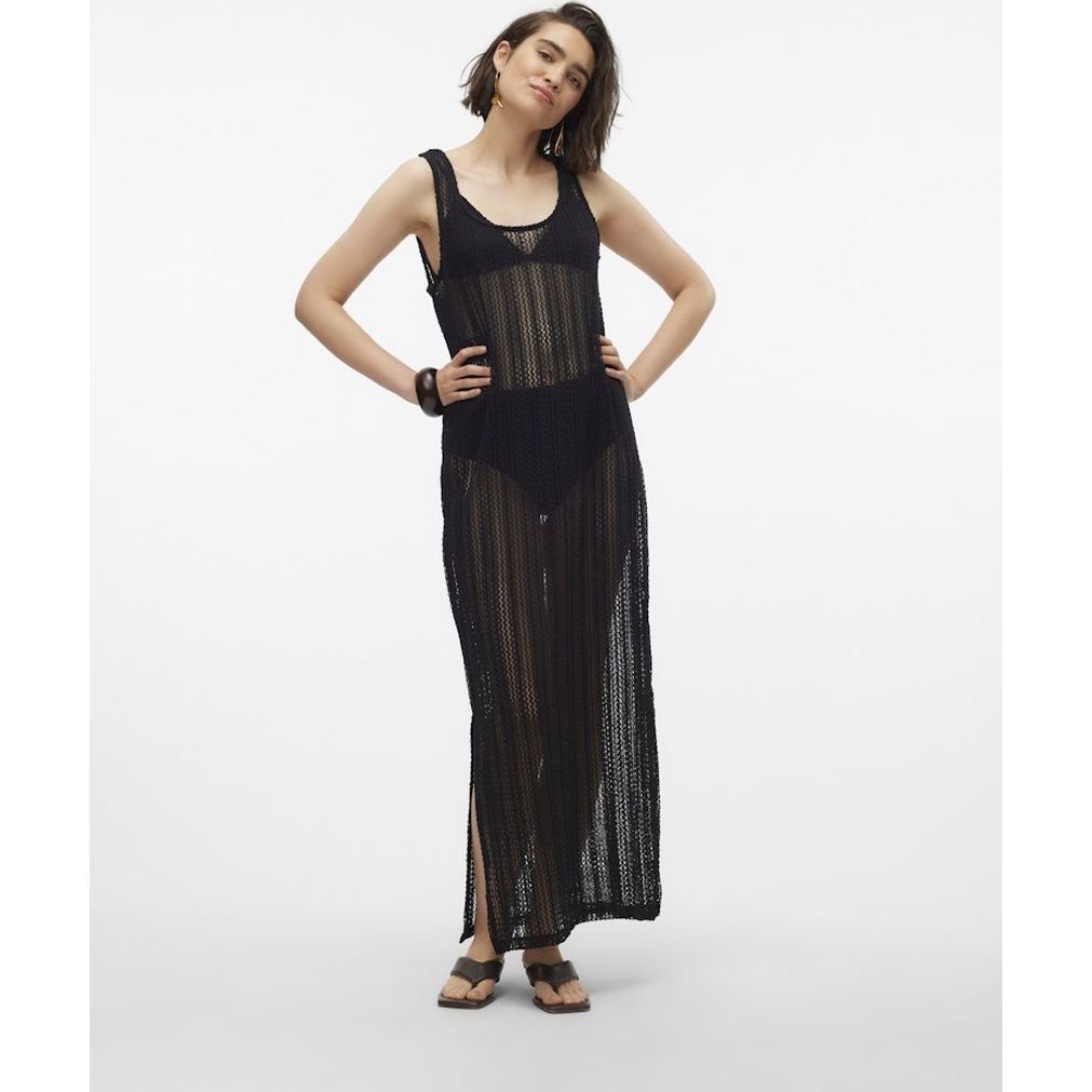 VERO MODA Maxi suknelė moterims, Juoda, Vmheidi maxi dress 5
