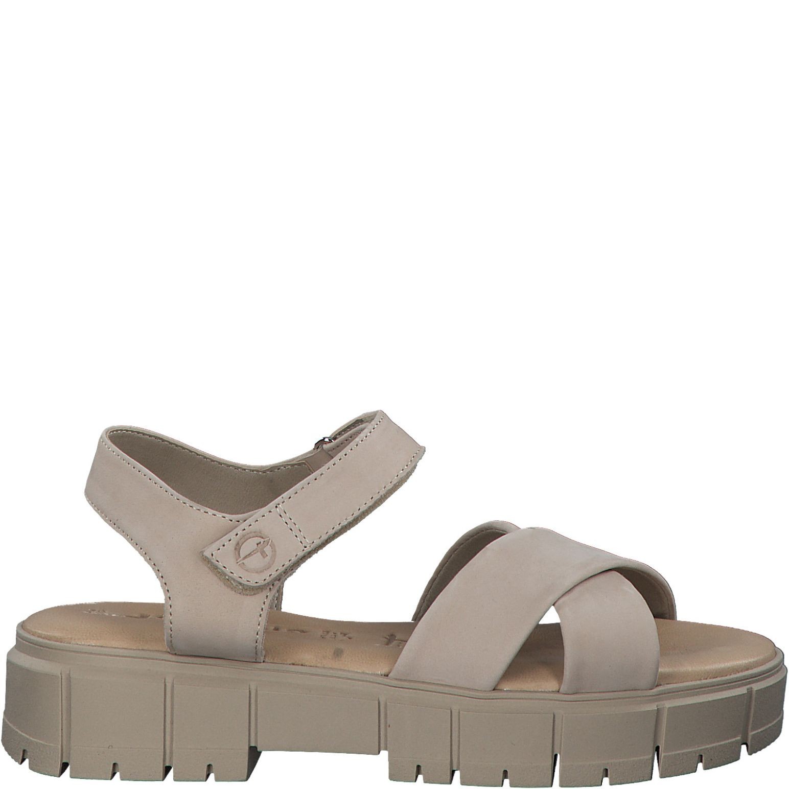 TAMARIS Basutės moterims, Smėlio, SANDALS 2