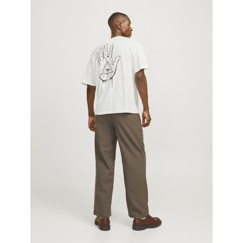 JACK & JONES Marškinėliai vyrams, Balta, Mystic tee 4