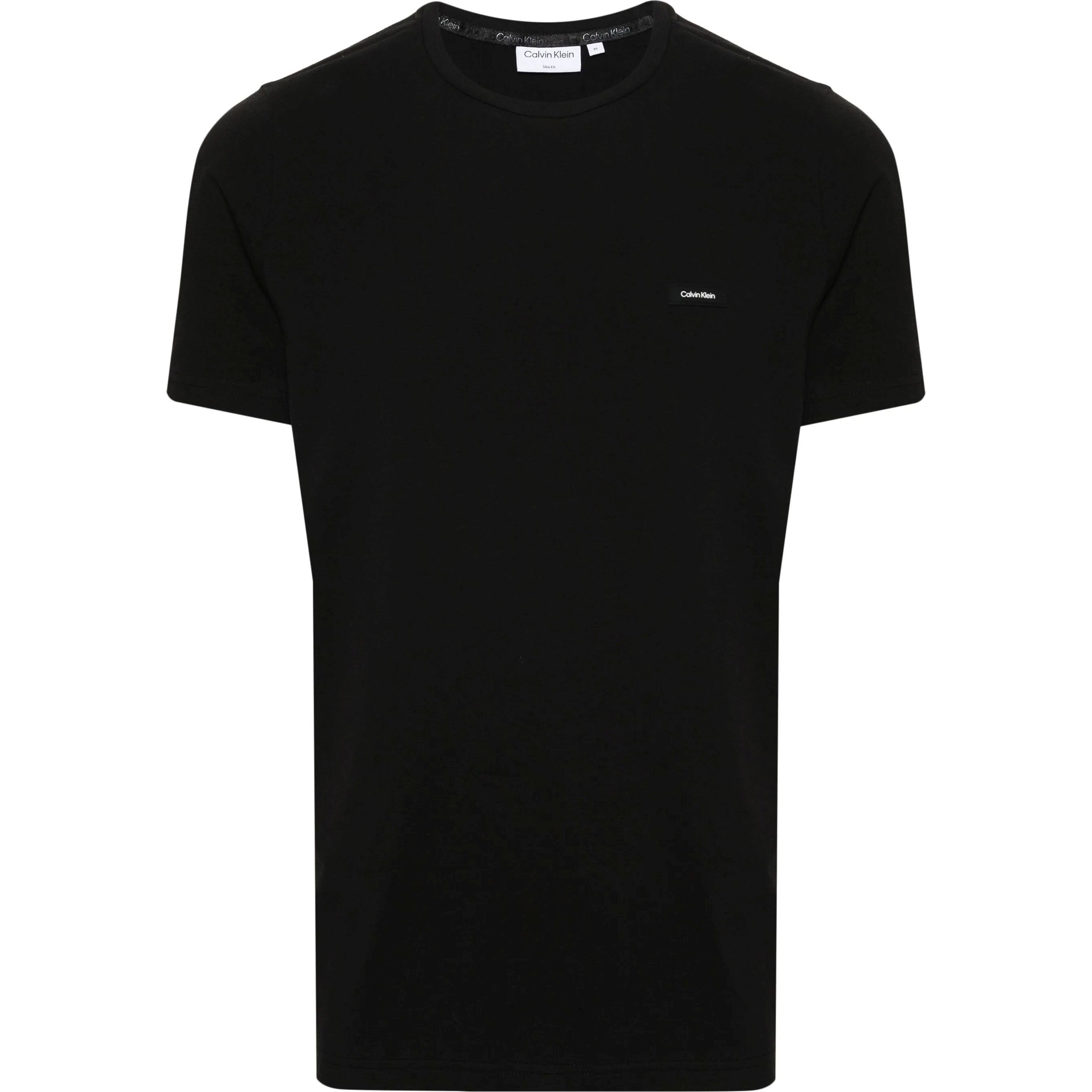 CALVIN KLEIN Marškinėliai trump. rankovėmis vyrams, Juoda, S/s t-shirt 1