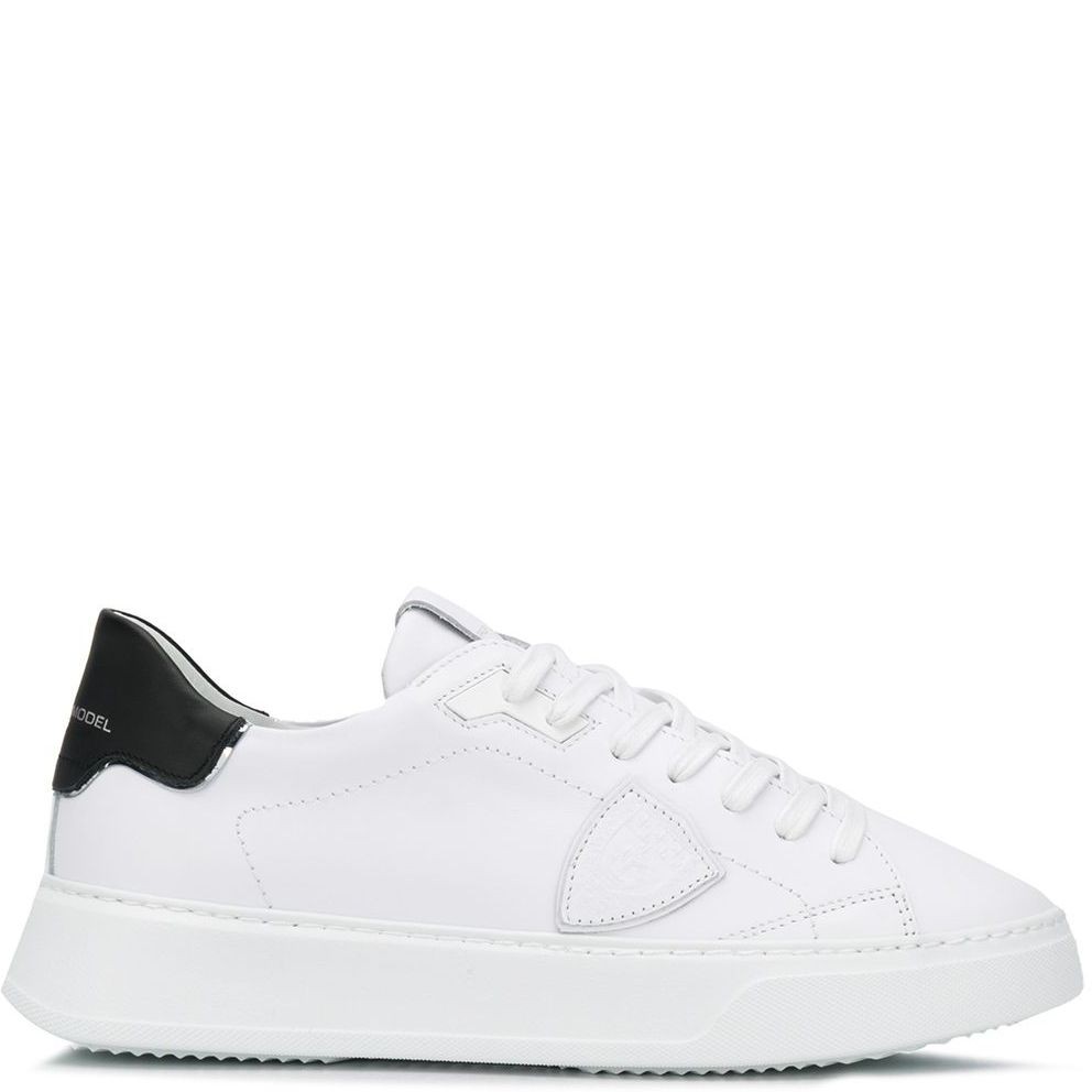 PHILIPPE MODEL Sportiniai bateliai vyrams, Juoda, Temple low man sneaker 1