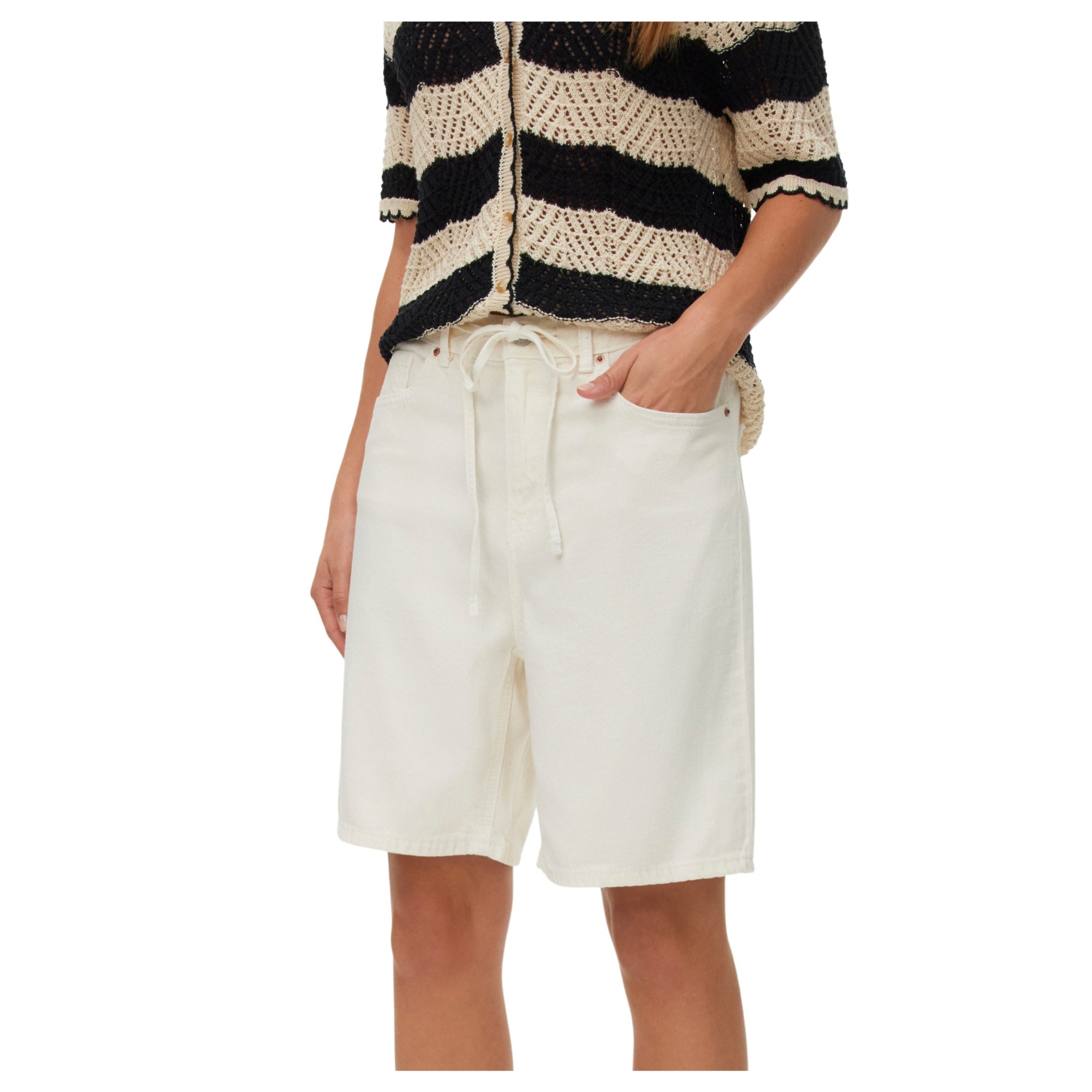 VERO MODA Šortai moterims, Balta, Villla 1