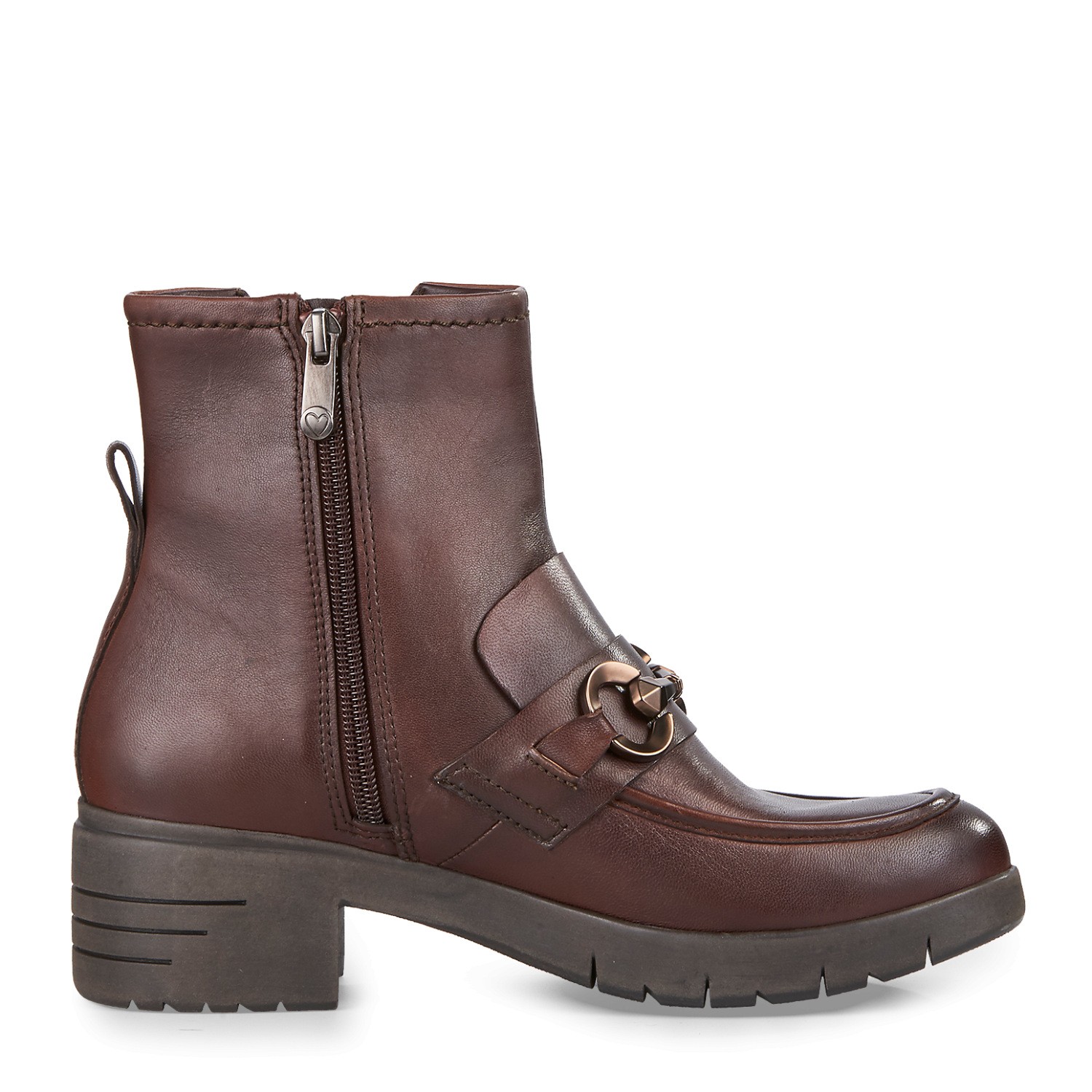 MARCO TOZZI Aulinukai moterims, Ruda, Booties 3