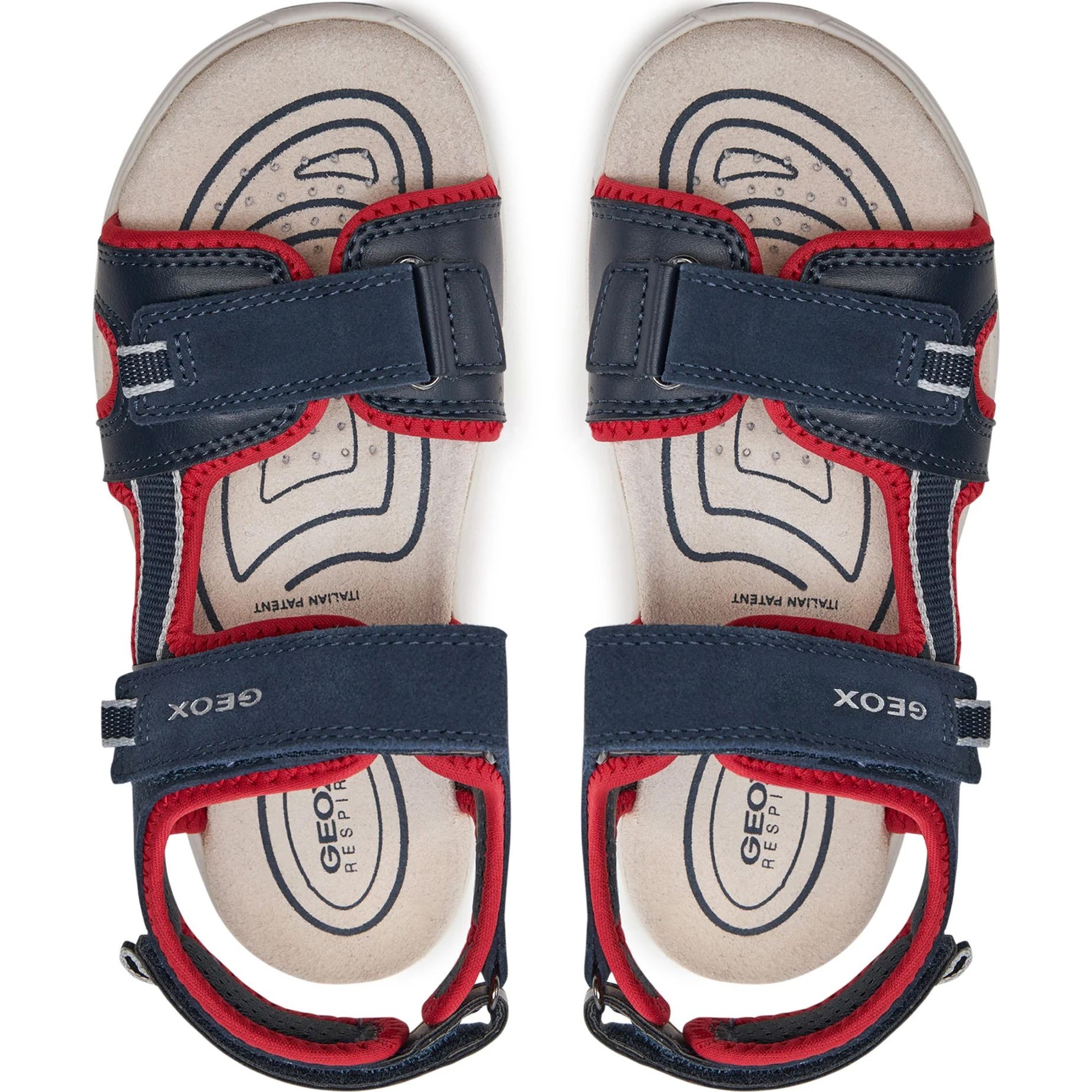 GEOX Basutės berniukams, Mėlyna, Sandal alben 4