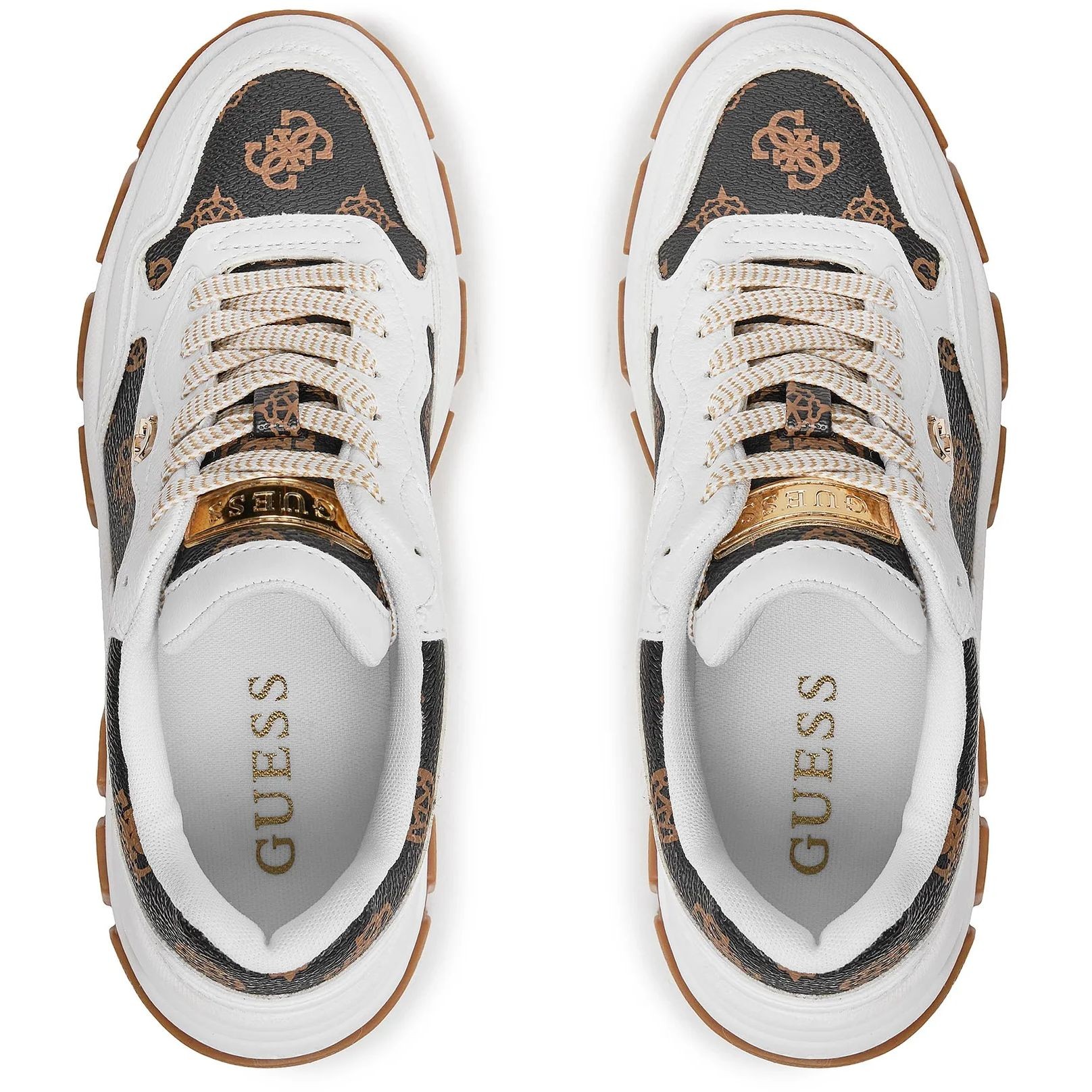 GUESS Sportbačiai moterims, Ruda, Brecky3 Sneakers 4