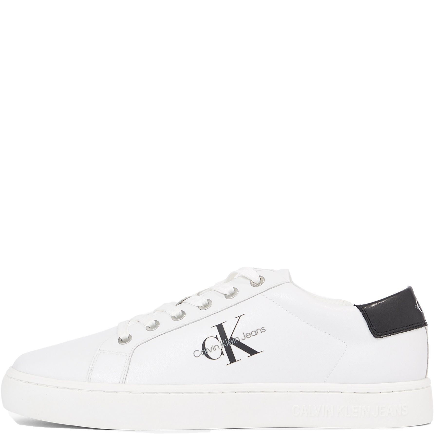 CALVIN KLEIN JEANS Laisvalaikio bateliai vyrams, Balta, Classicc low lace up leisure 6