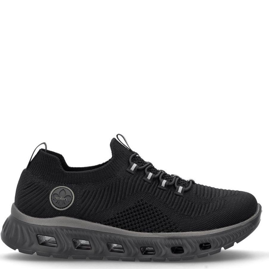 RIEKER Laisvalaikio bateliai moterims, Juoda, Ladies shoes 2