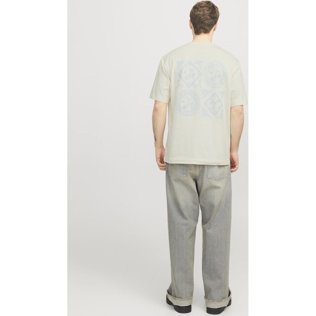 JACK & JONES Marškinėliai vyrams, Smėlio, Paros easter sketch tee 7