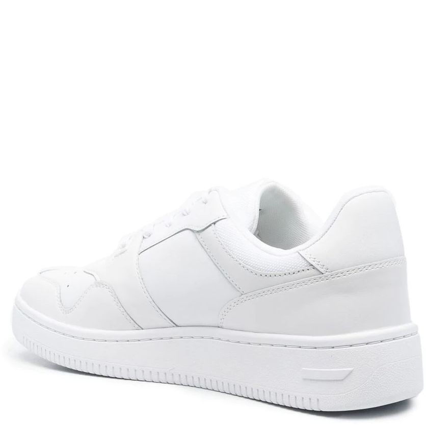 TOMMY JEANS Sportiniai bateliai vyrams, Balta, JEANS RETRO BASKET ESS 3