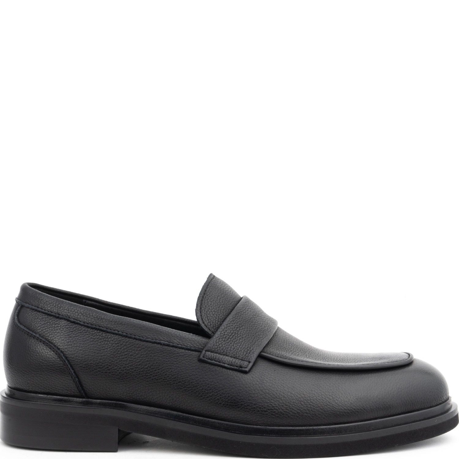 LA CONTE Loaferiai vyrams, Juoda, Loafers 2