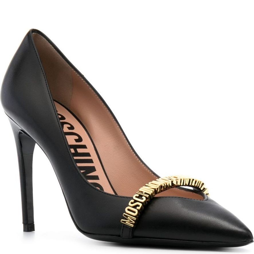 MOSCHINO Aukštakulniai moterims, Juoda, Pumps 2