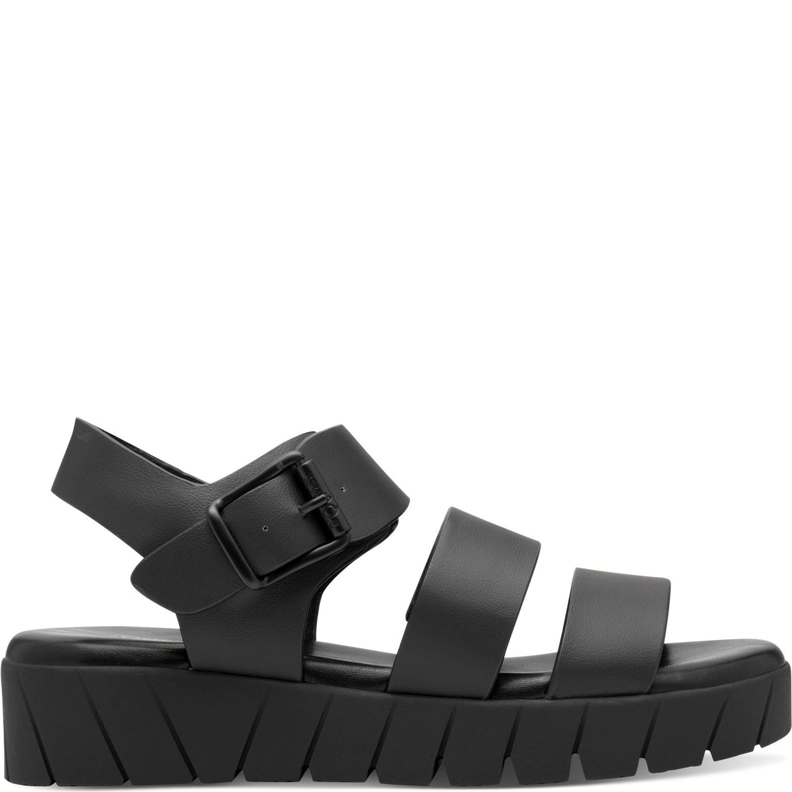 S.OLIVER Basutės moterims, Juoda, SANDALS 2