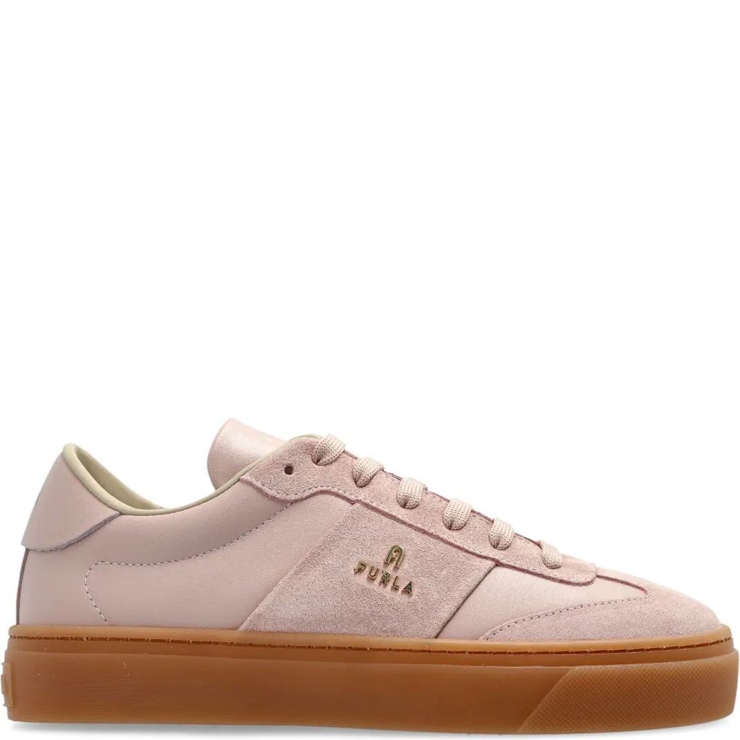 FURLA Laisvalaikio bateliai moterims, Rožinė, Furla enjoy lace-up sneaker 1