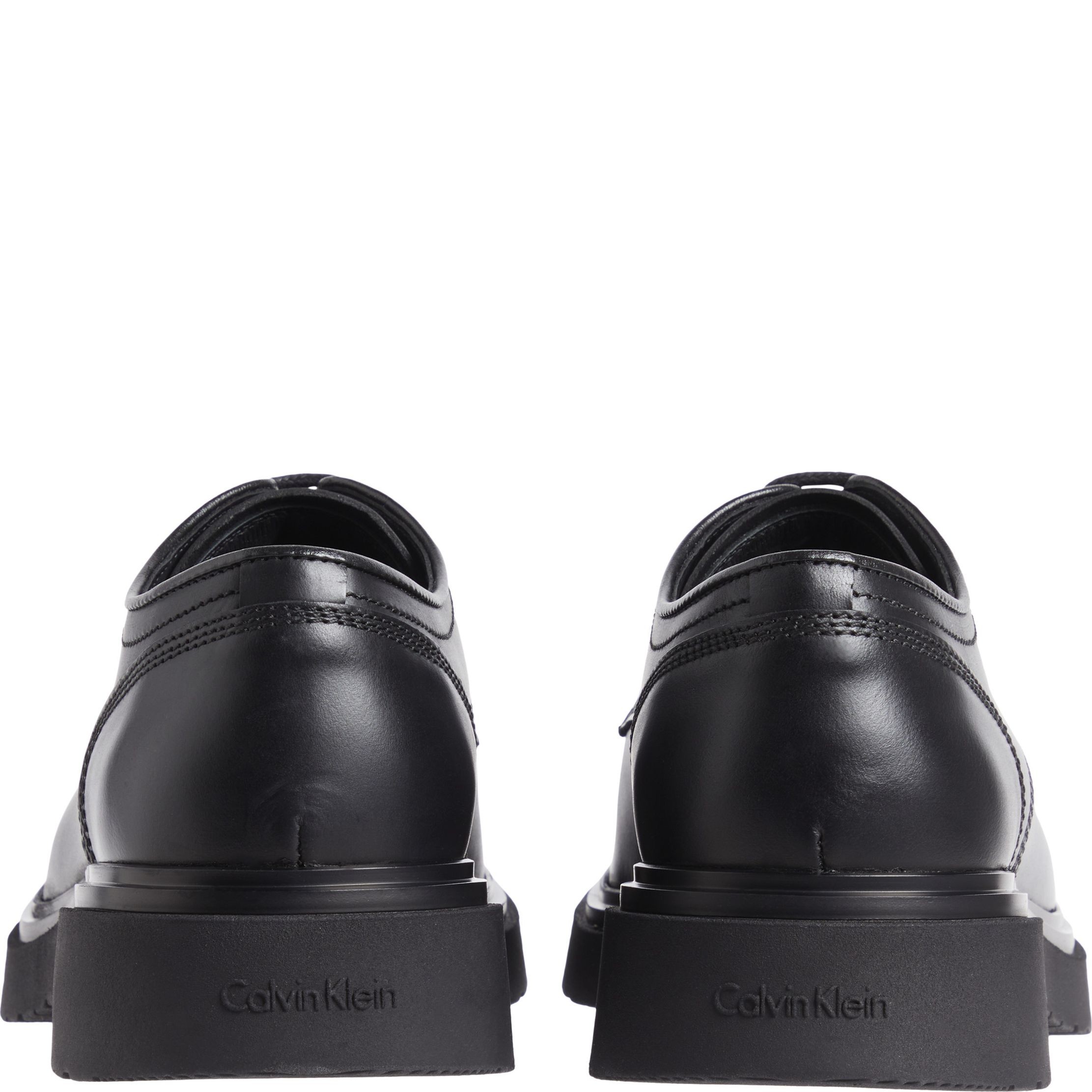 CALVIN KLEIN Klasikiniai batai vyrams, Juoda, Derby shoes 3
