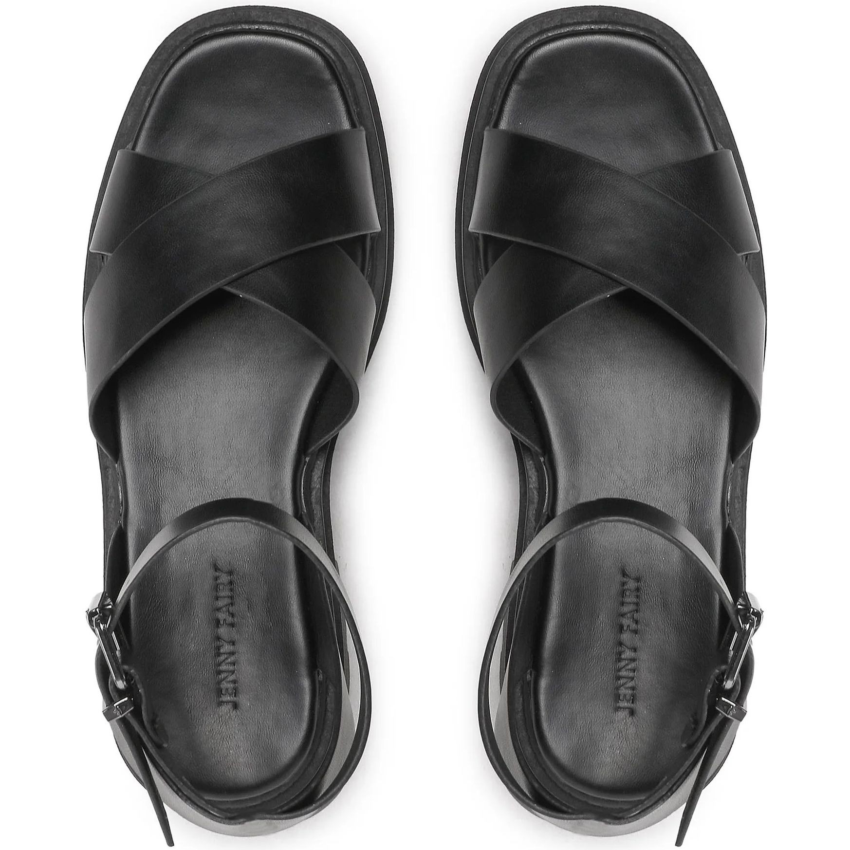 JENNY FAIRY Basutės moterims, Juoda, SANDALS 4