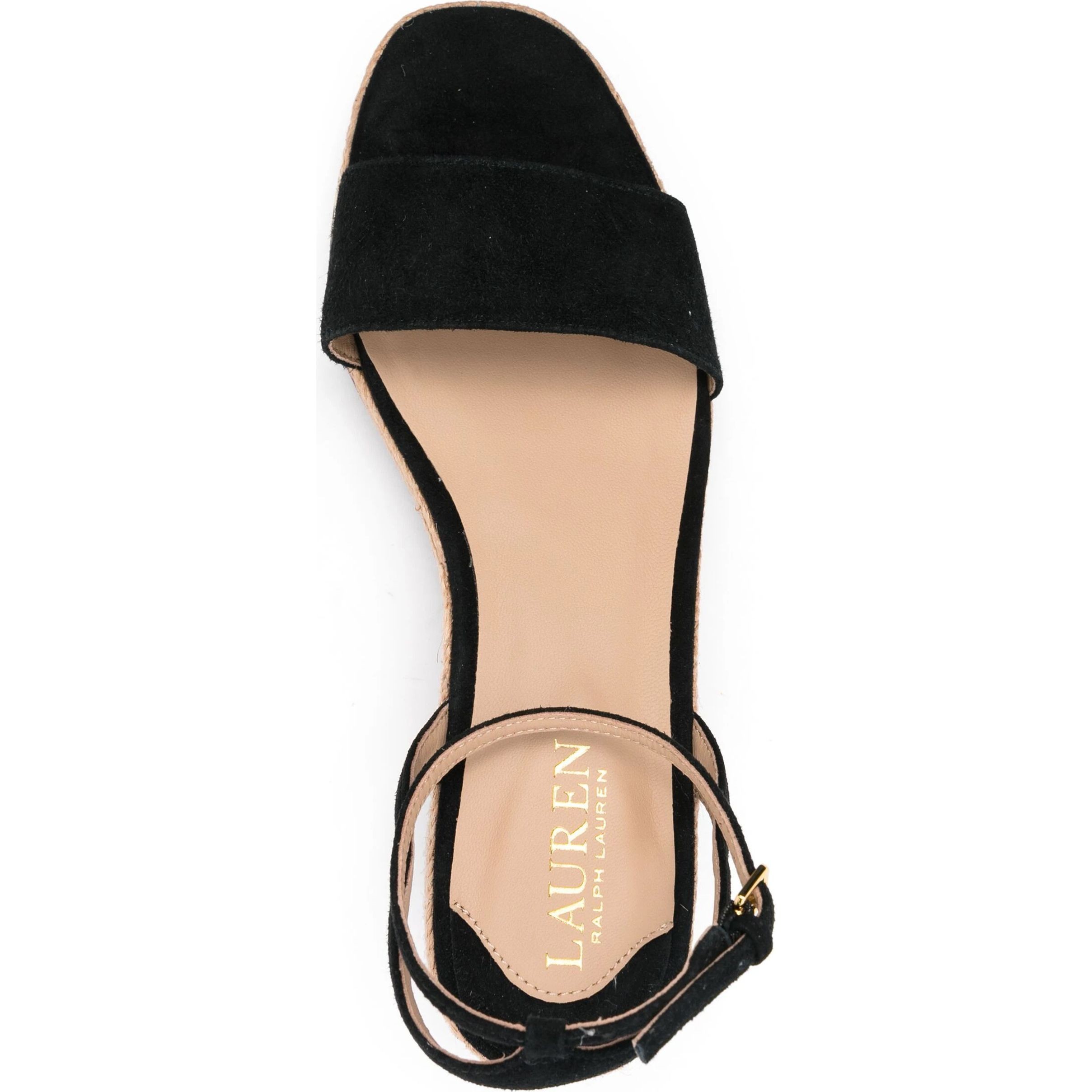 LAUREN RALPH LAUREN Basutės moterims, Juoda, Leona sandals 4