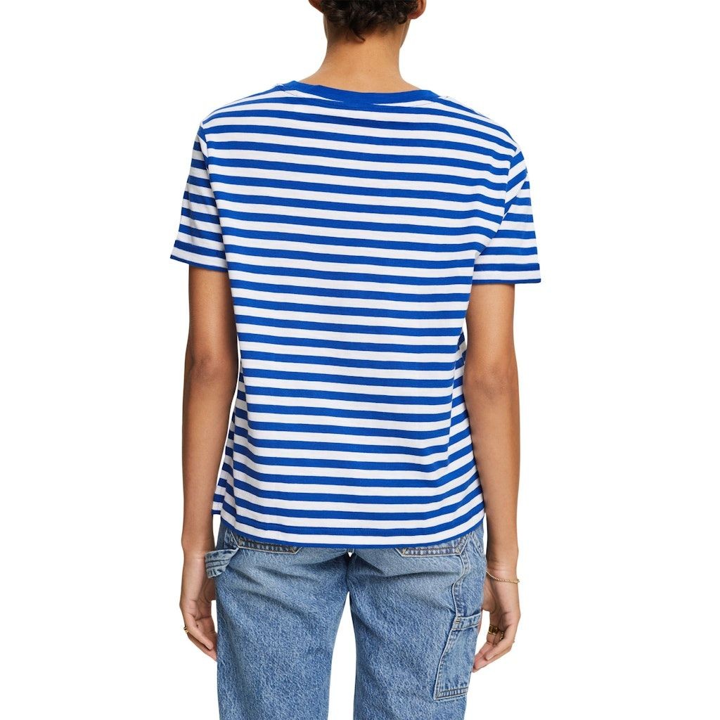 ESPRIT Marškinėliai moterims, Mėlyna, n ski slub yd T-Shirts 3
