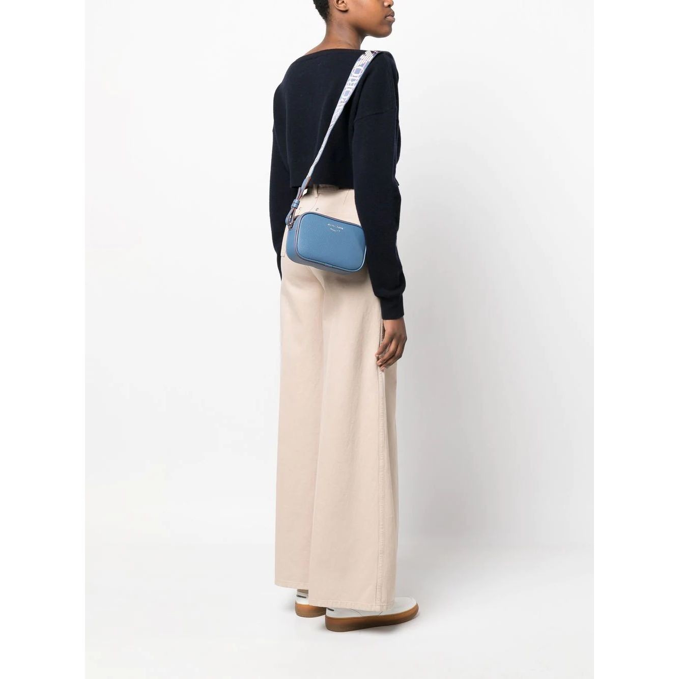 EMPORIO ARMANI Rankinė per petį moterims, Mėlyna, Mini bag 3