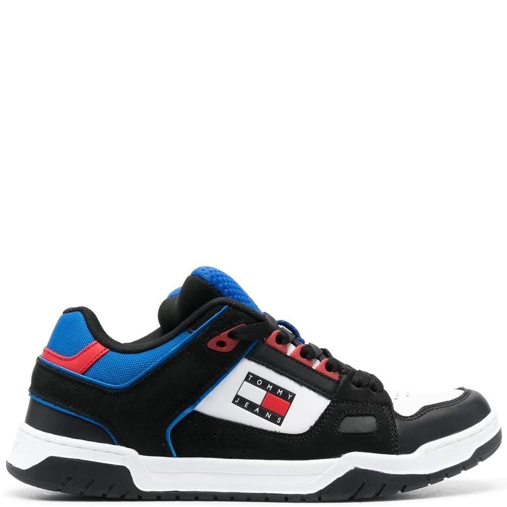 TOMMY JEANS Sportiniai bateliai vyrams, Juoda, JEANS SKATE SNEAKER 2