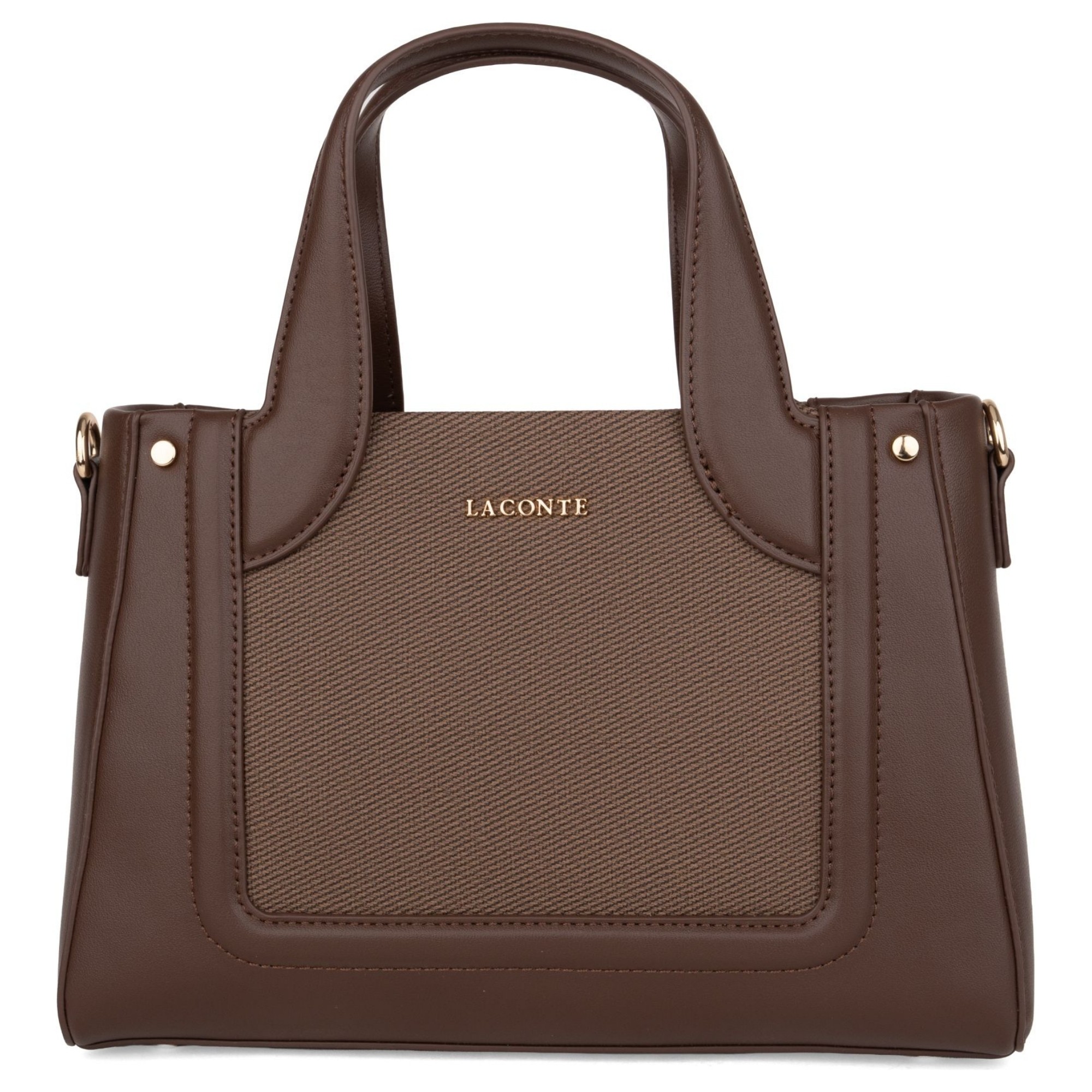 LA CONTE Pirkinių krepšys moterims, D.brown, Tote bag 1