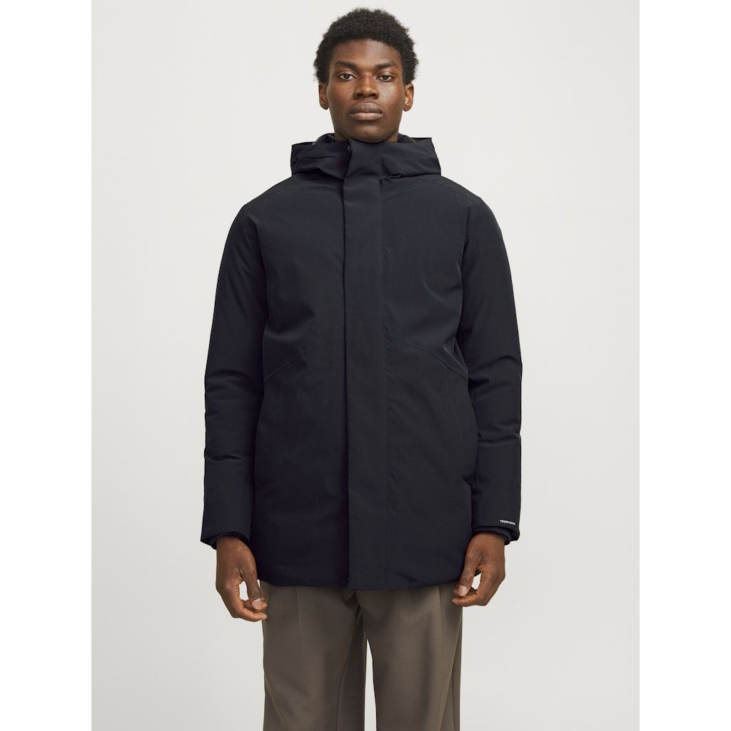 JACK & JONES Pūkinis paltas vyrams, Mėlyna, Keen parka 6