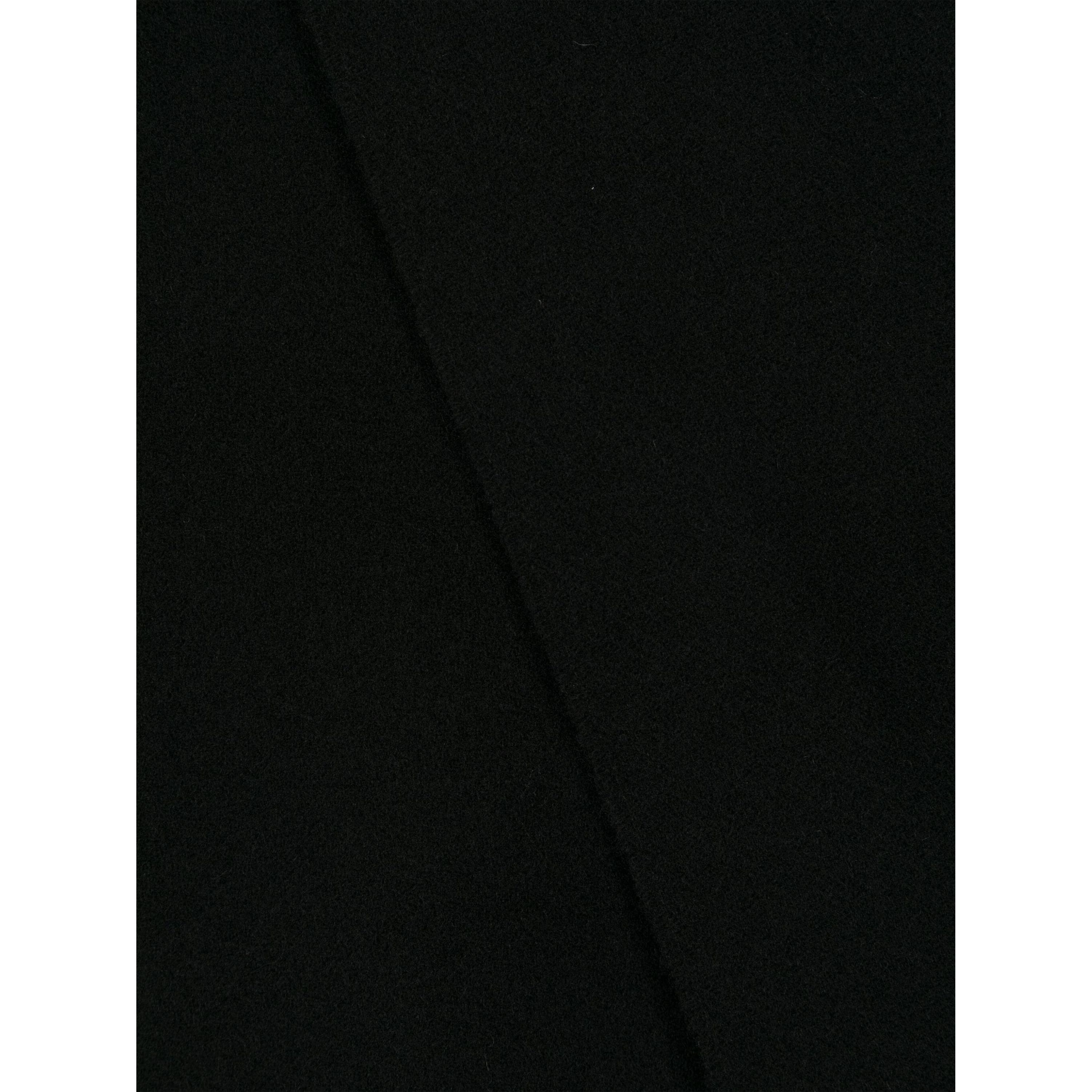 J.LINDEBERG Šalikas vyrams, Juoda, Champ solid wool scarf 2