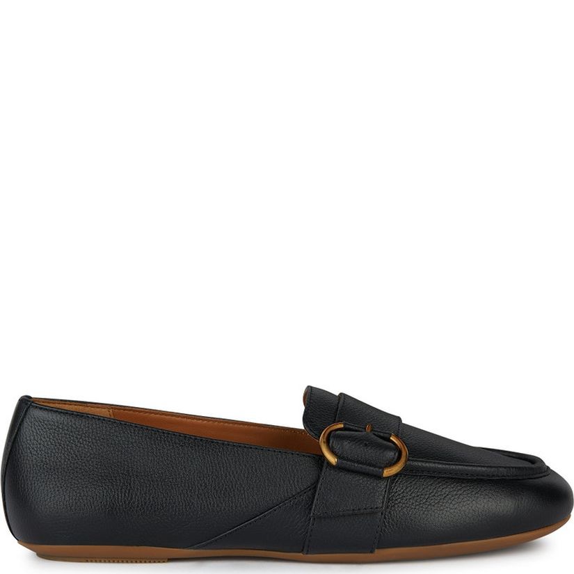 GEOX Mokasinai moterims, Juoda, Palmaria moccasins 1