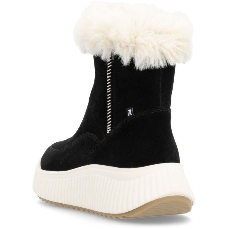 RIEKER EVOLUTION Aulinukai moterims, Juoda, Ladies mid height boots 4