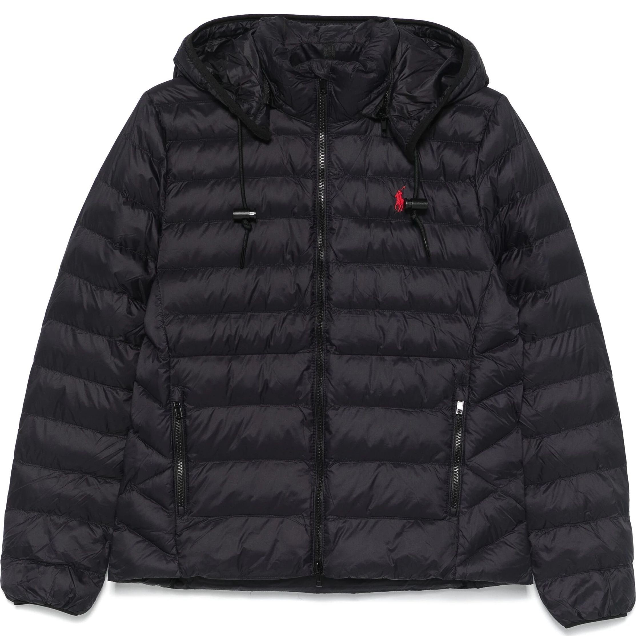 POLO RALPH LAUREN Pūkinė striukė moterims, Juoda, Puffer jacket