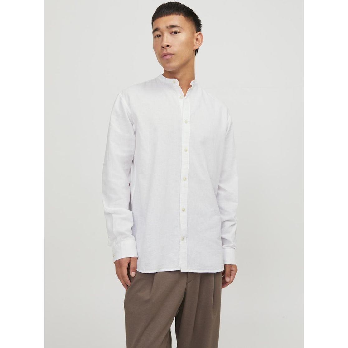 JACK & JONES Marškiniai vyrams, Balta, Jjesummer shirts 4