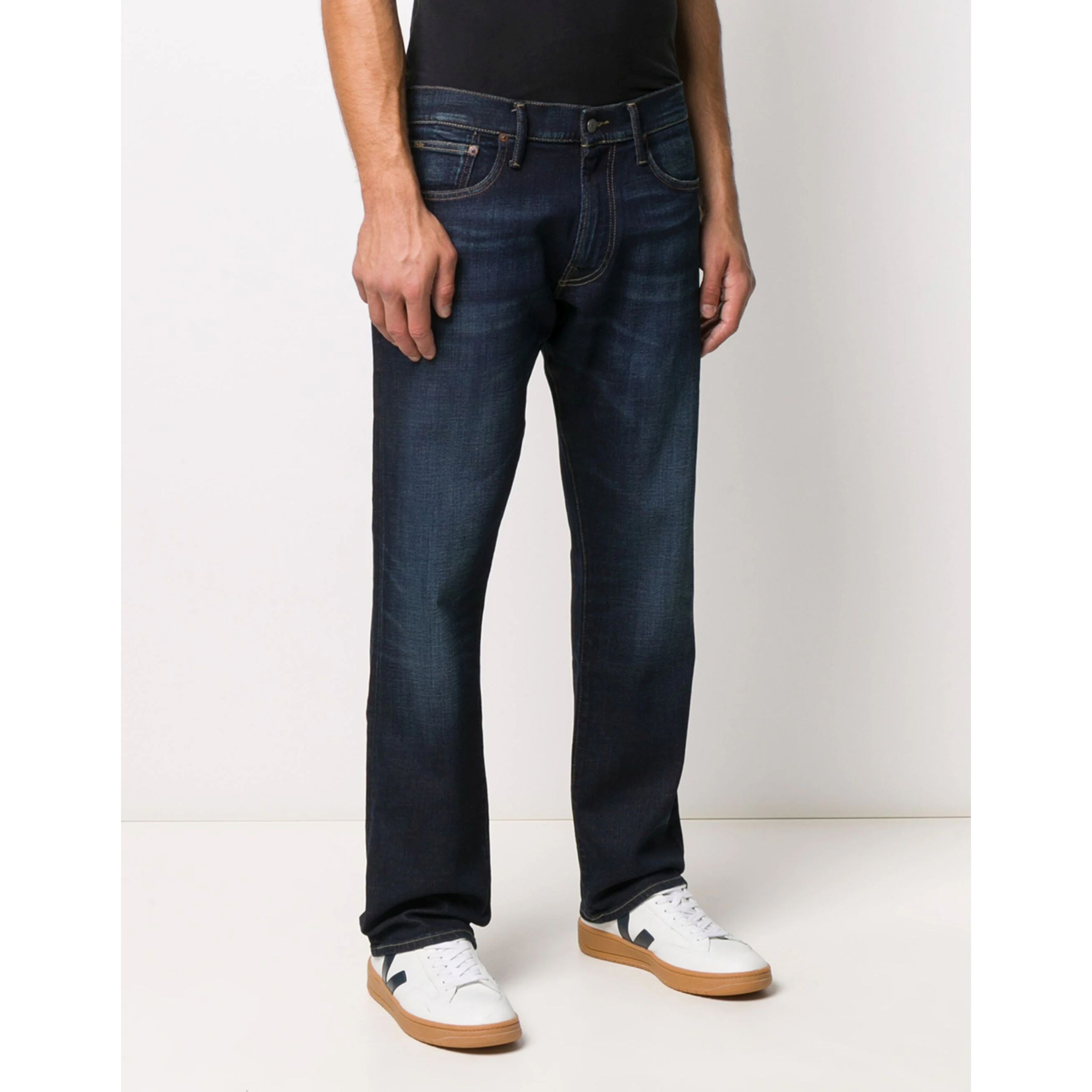 POLO RALPH LAUREN Tiesūs džinsai vyrams, Mėlyna, Varick slim straight 2