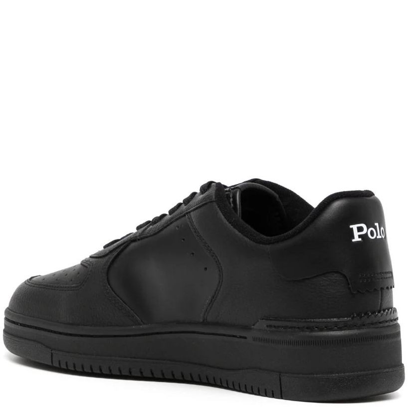 POLO RALPH LAUREN Sportiniai bateliai vyrams, Juoda, Low top lace sneakers 3