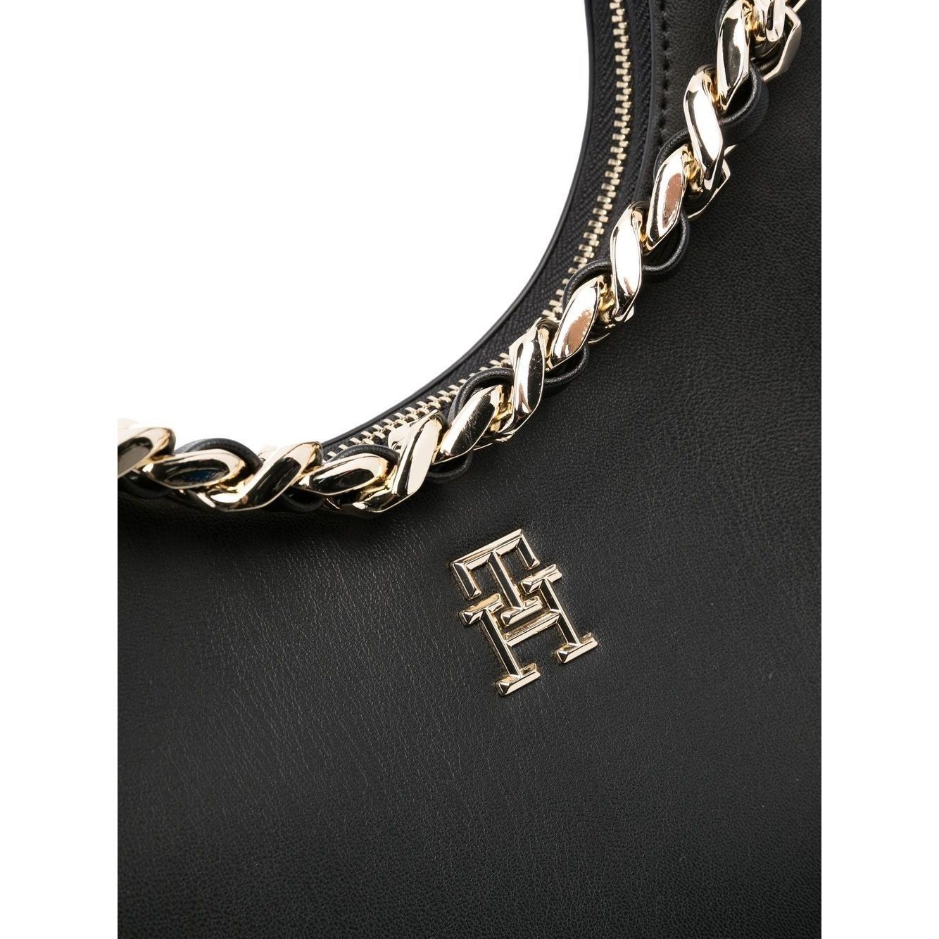 TOMMY HILFIGER Rankinė per petį moterims, Juoda, TH CHIC SHOULDER BAG 3